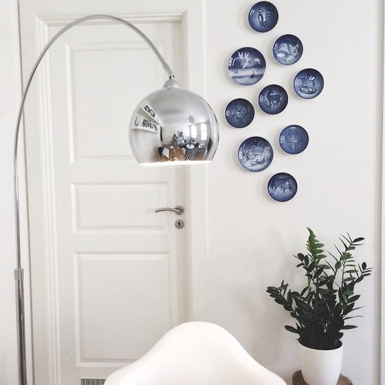Ideas for wall decorations with plates