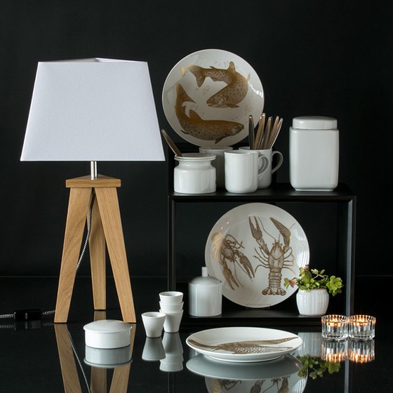Gustavsberg Platter - Arter i fare - Truede dyrearter 