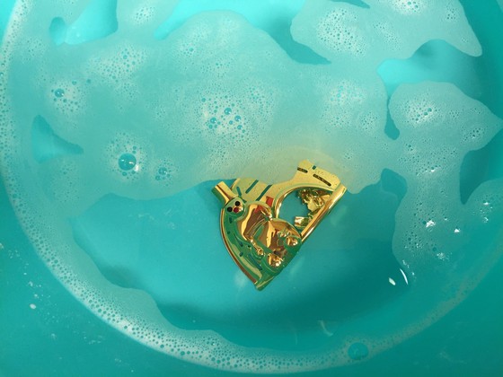 Vask dit Georg Jensen julepynt