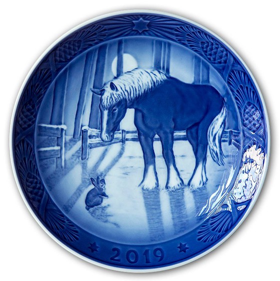 Royal Copenhagen Christmas plate 2019