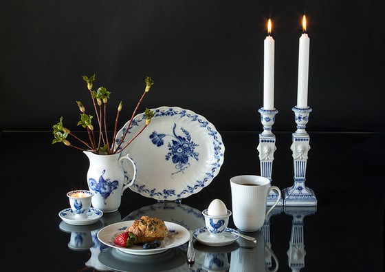 Egg cups for the blue painted dinnerware like Blue flower and Blue Fluted