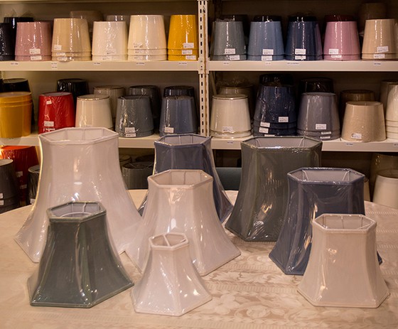 Sekskantede lampeskærme