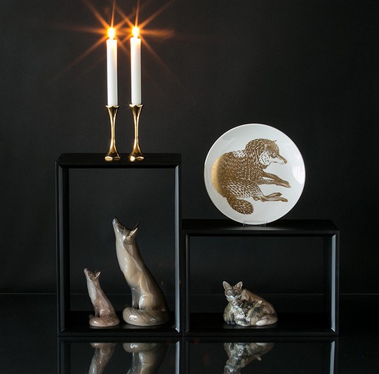 Gustavsberg Plates - endangered animals